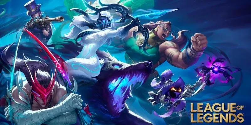 Giao diện xem trực tiếp trận đấu LOL tại mục Thể Thao Điện Tử trên 69VN