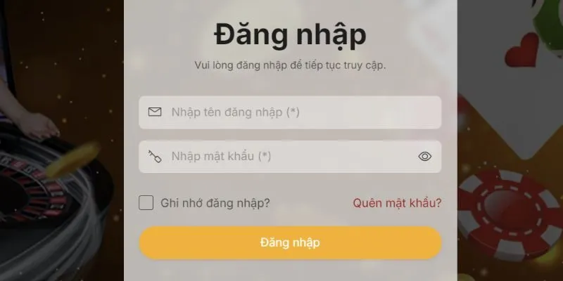Thao tác đăng nhập 69VN đơn giản chỉ trong 3 bước cơ bản.